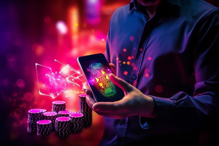 Antarmuka aplikasi mobile mpo2121 menampilkan sportsbook, live dealer, dan slot games